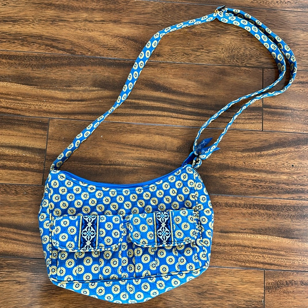 Blue and yellow Vera Bradley purse